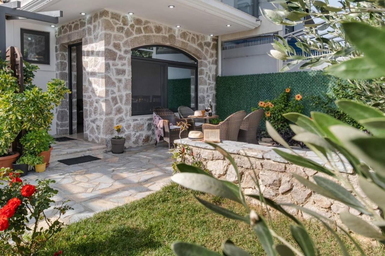 Villa On The Sea Agia Marina  Eksteriør billede