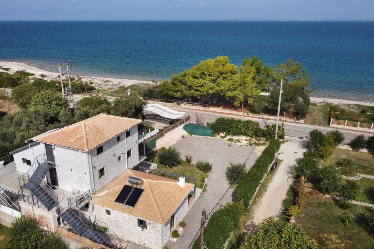 Villa On The Sea Agia Marina  Eksteriør billede